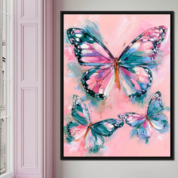 Fluttering Past The Pale Horizon - NicheCanvas
