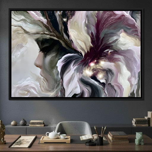 Fallen Petals Of A Silent Mind Canvas Print
