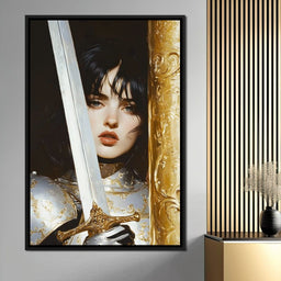 Guardian of Golden Honor - NicheCanvas