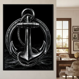 Weight of the Restless Anchor - NicheCanvas
