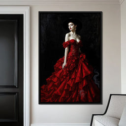 Midnight Flamenco - TooplesArt - NicheCanvas