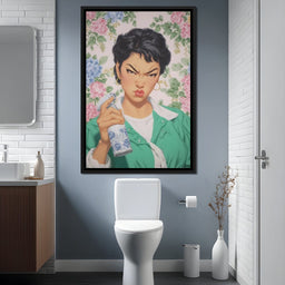 Bathroom Spray Cleaning Queen - NicheCanvas