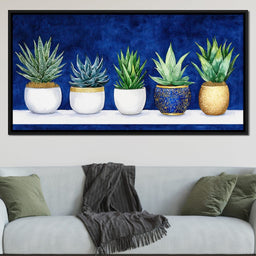 Succulent Harmony Palette - NicheCanvas