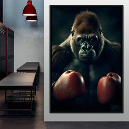 Primate Pugilist - NicheCanvas