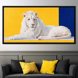 Majestic Sentinel Lion - NicheCanvas