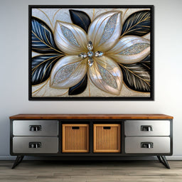 Pearl Petal Diadem - TooplesArt - NicheCanvas
