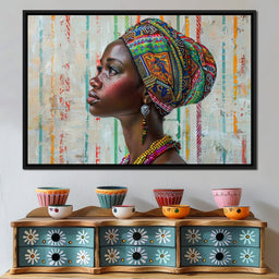 Vibrant Cultural Essence - Sakeem Gibbs - NicheCanvas