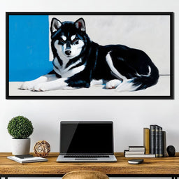 Regal Paws Poised in Silence - NicheCanvas