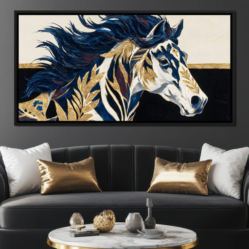 Galloping Midnight Majesty - Alicia Smith Canvas Print
