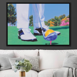 Golfing Daydreams in Bloom - NicheCanvas
