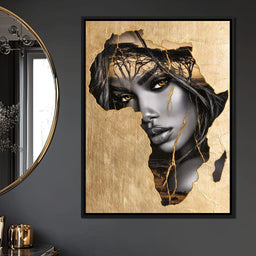 Golden Legacy of the Savannah Soul - NicheCanvas