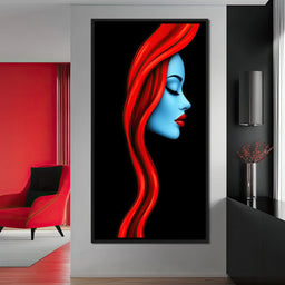 Blueblood Siren - TooplesArt - NicheCanvas