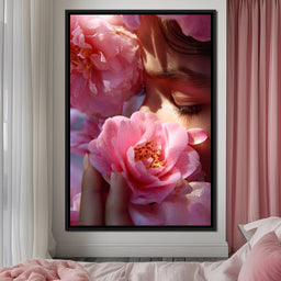 Radiant Petal Dreamscape - NicheCanvas