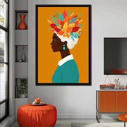 Crowned by Nature - TooplesArt - NicheCanvas