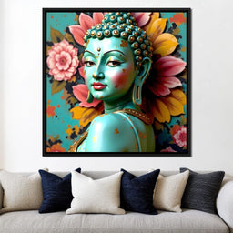 Radiant Petals Tranquility - NicheCanvas