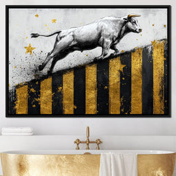 Golden Bull Market - NicheCanvas