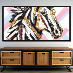 Energetic Equine Vibrance - Alicia Smith - NicheCanvas