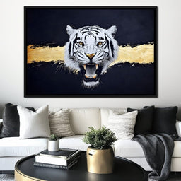 Majestic Tiger Roar Radiance - NicheCanvas