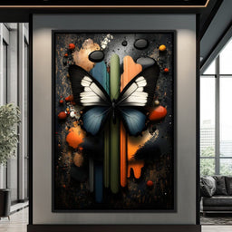 Butterfly Dreamscape Fusion - NicheCanvas