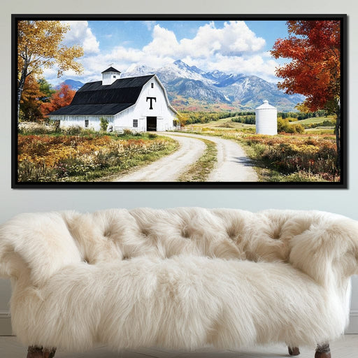 Pathway to Country Bliss Canvas Print