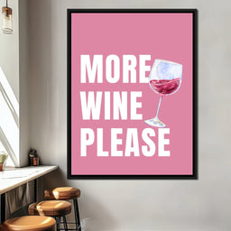 More Wine Please - NicheCanvas