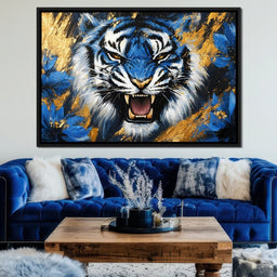 Fury of the Midnight Tiger - Alicia Smith - NicheCanvas