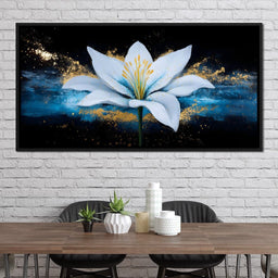 Elegance in Midnight Blooming - NicheCanvas