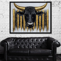 Golden Strength of Majesty - NicheCanvas