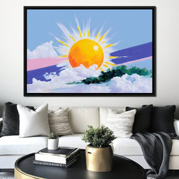 Radiance Over Morning Skies - NicheCanvas