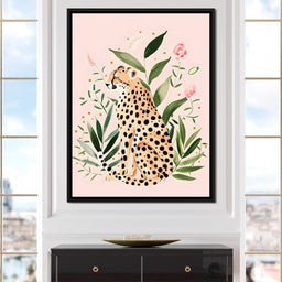Golden Cheetah Tropical Garden - NicheCanvas