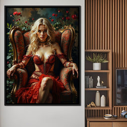 Female Portrait 329 - Johanjjf - NicheCanvas