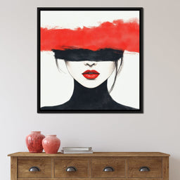 Radiant Allure Portrait Mystique - NicheCanvas