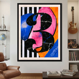 Rhythmic Shapes Of Modern Chaos 3 - NicheCanvas