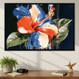 Falling Petals Of Heavy Rain - NicheCanvas