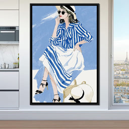 Clear Blue Sky Vacation - NicheCanvas