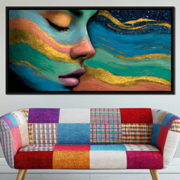 Celestial Dream Portrait Glow - NicheCanvas