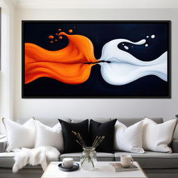 Yin and Yang in Motion - TooplesArt - NicheCanvas