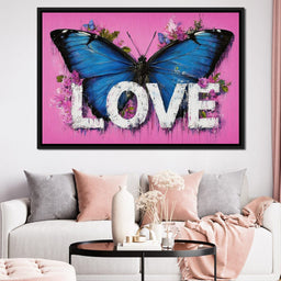 Butterfly Love - NicheCanvas