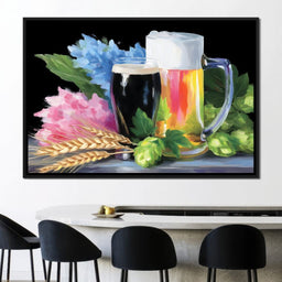 Brew and Blossom Fusion - NicheCanvas