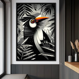 Tropical Trance Toucan - NicheCanvas