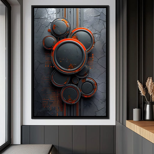 Colorful Modern Art 066 - Johanjjf Canvas Print