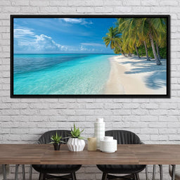 Tropical Shoreline Dreams - NicheCanvas