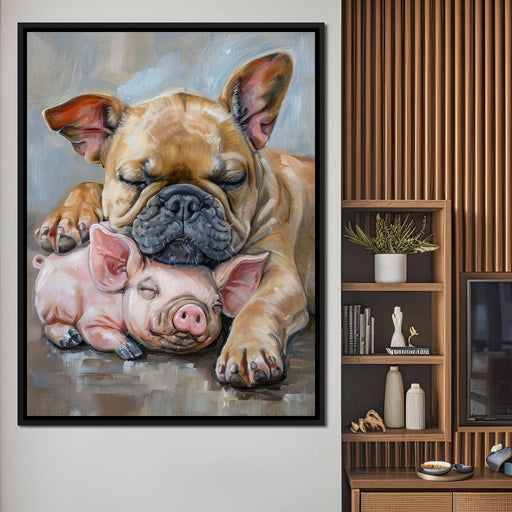 Slumber Buddies Naptime Canvas Print