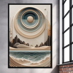 Colorful Modern Art 054 - Johanjjf - NicheCanvas