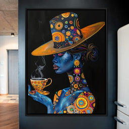 Astral Afternoon Tea - TooplesArt - NicheCanvas