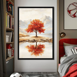 Reflections of Autumn - NicheCanvas