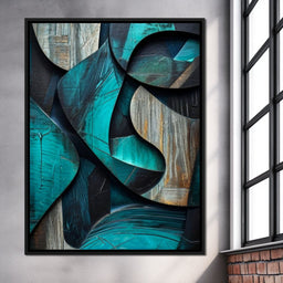 Colorful Modern Art 037 - Johanjjf - NicheCanvas