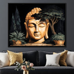 Tranquil Buddha Garden Essence - NicheCanvas