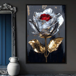 Gilded Petal Enchantment - NicheCanvas