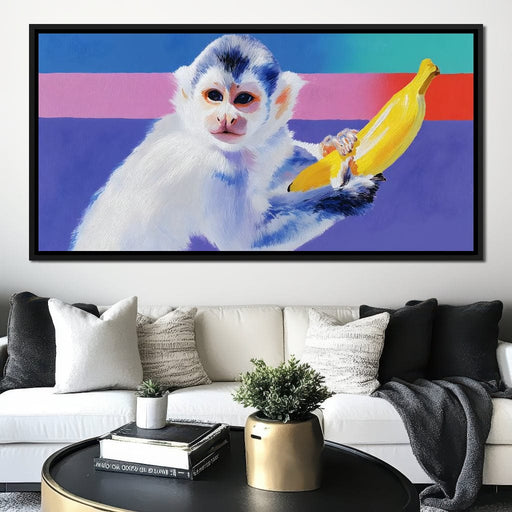 Playful Primate Delight Canvas Print